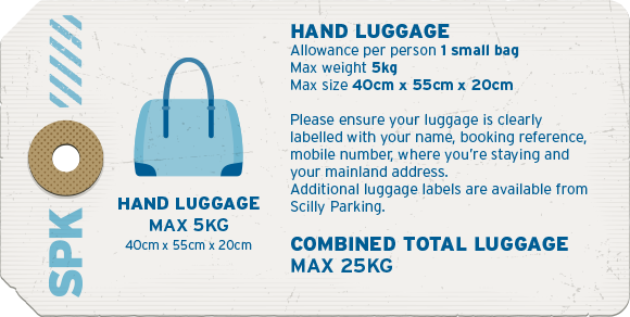 Hand luggage allocations
